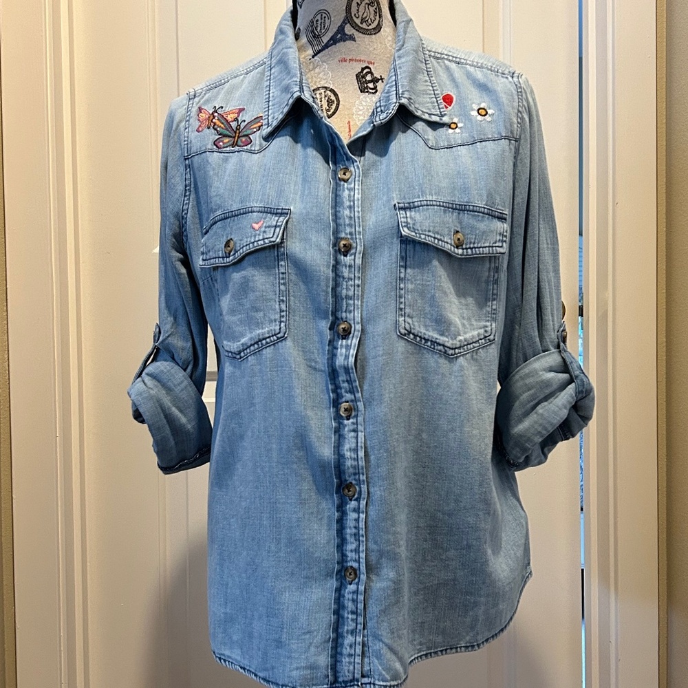 Denim shirt